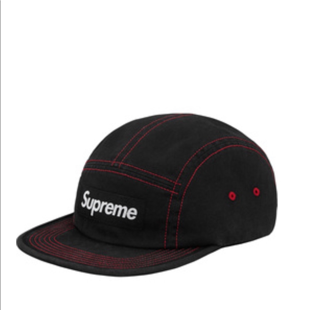Supreme stitched hats